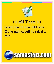 Elementary English Tests v.1.0 - Приложение для Sony Ericsson