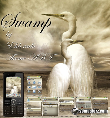Swamp by Eldorado Theme ART - Тема для Sony Ericsson UIQ3