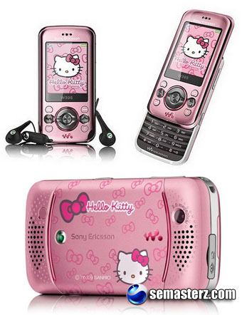 Sony Ericsson W395 x Hello Kitty — специальная детская версия