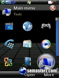 Touchflo 3d Theme - Тема для UIQ3