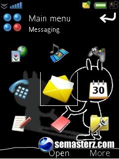 Black Rabbit Si Ji для Symbian UIQ3