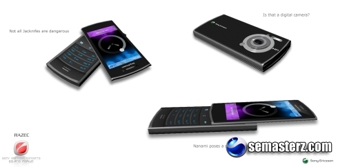 Sony Ericsson Nanami: продвинутый смартфон с огромным дисплеем