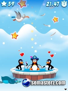 Crazy Penguin Party - Java игра