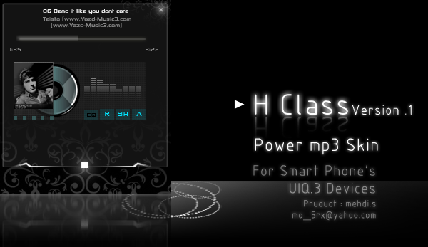 H Class - PowerMp3 skin