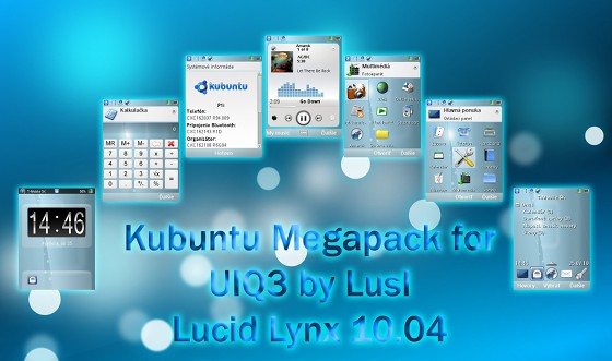 Kubuntu Megapack - Тема UIQ3