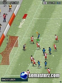 Pro Evolution Soccer 2011 - Java игра