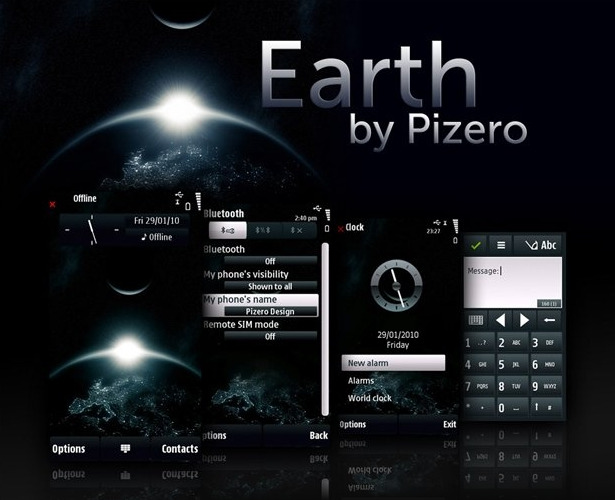Earth - Тема Symbian 9.4
