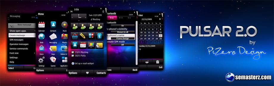 Pulsar 2.0 - Тема Symbian 9.4