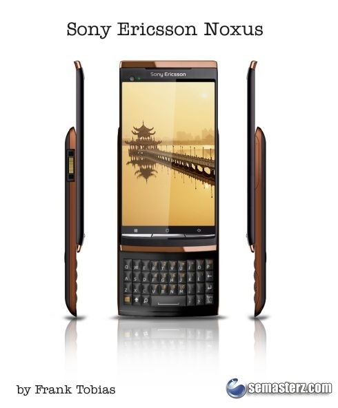 Мощный вертикальный слайдер Sony Ericsson Noxus