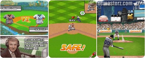 Скриншот java игры Derek Jeter: Pro Baseball 2009