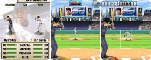 Скриншот java игры Derek Jeter: Pro Baseball 3D 2007