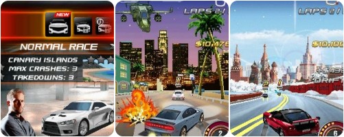 Скриншот java игры Fast & Furious 6