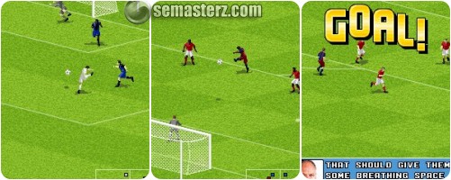 Скриншот java игры FIFA 2008