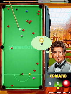 Скриншот из java игры Jimmy White: Snooker Legend