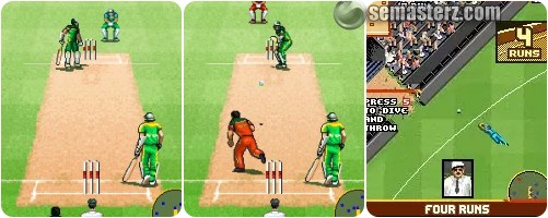 Скриншот java игры Kevin Pietersen Pro Cricket 2007