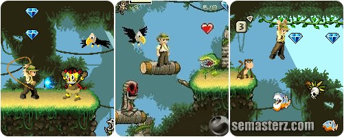 Скриншот java игры Livingstone: Lost Again