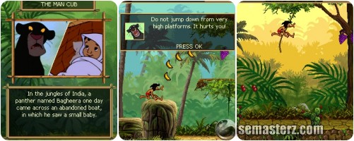 Скриншот java игры Маугли: Книга Джунглей