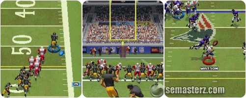 Скриншот java игры NFL 2010