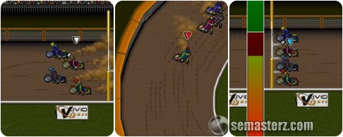 Скриншот java игры Speedway 2009