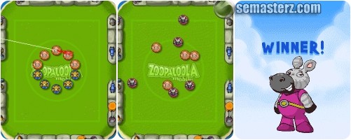 Скриншот java игры Zoopaloola