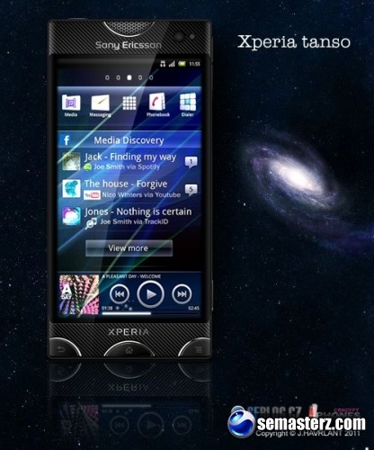 Дизайнерский смартфон Sony Ericsson Xperia Tanso