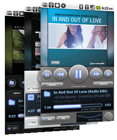 PowerAMP - аудио плеер для Android