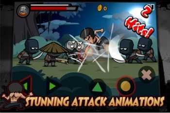 KungFu Warrior - Мультяшный экшн-файтинг для Android
