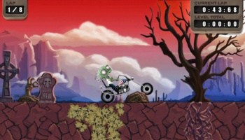 Zombie Rider - забавная аркада для Android