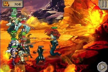 War of the Titans - пошаговая RPG для Android