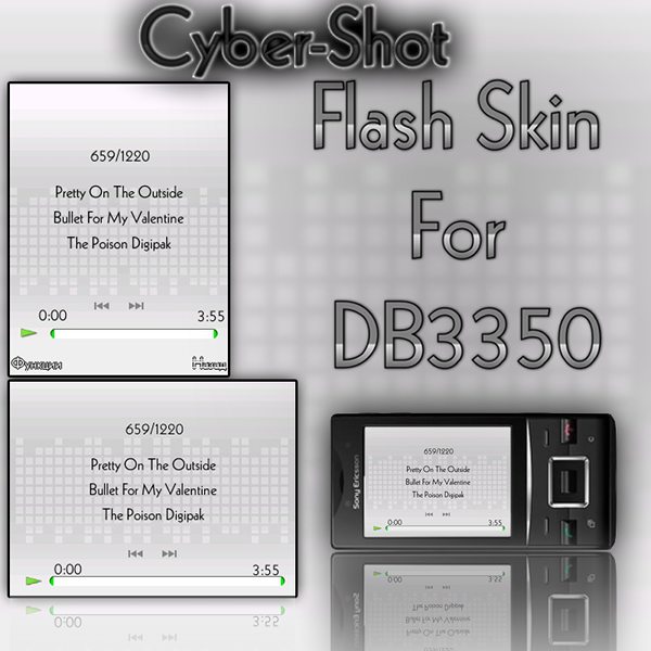 Cyber-Shot Flash Skin DB3350