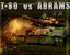 Tank T-80 vs Abrams 3D